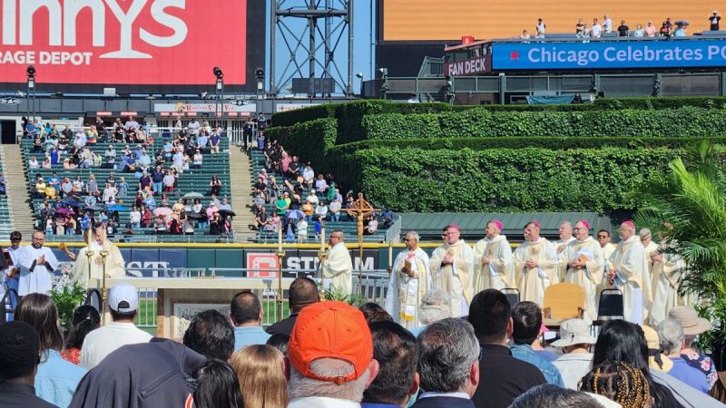 Priests at the altar