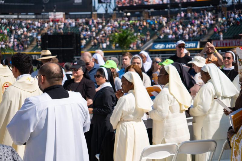 view of some of the crowd